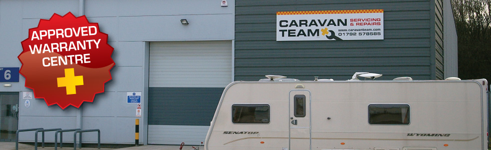 Approved Caravan and Motorhome Warranty Centre in Swansea