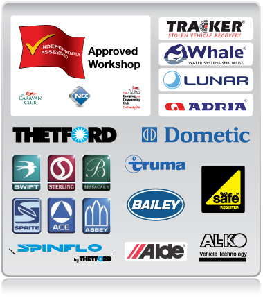 Approved Workshop, qualified engineers, collection & delivery service, mobile and static servicing & repairs, approved service & warranty centre for all big companies, authorised service caravan centre